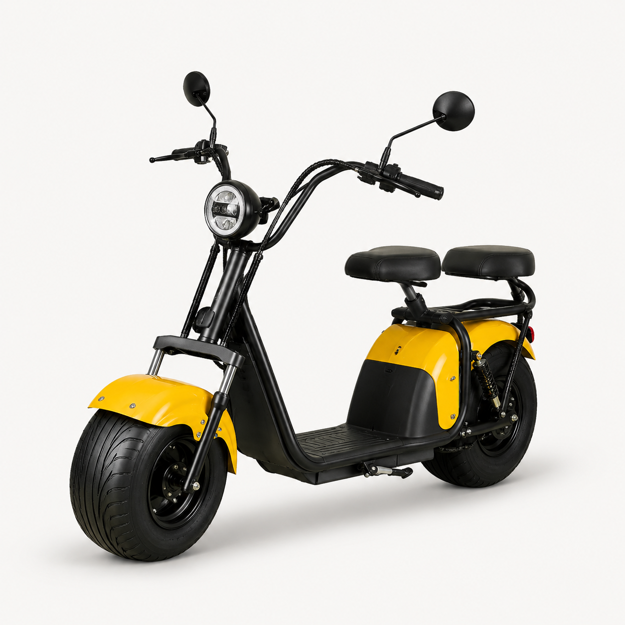 Scooter elétrica TUI+ 2 lugares — imagem de referência provisória